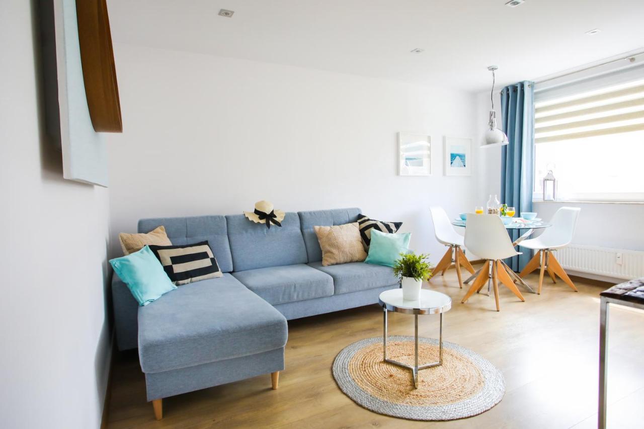 Apartament Blekitno Na Bialym Władysławowo Exteriör bild