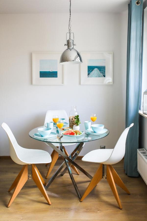 Apartament Blekitno Na Bialym Władysławowo Exteriör bild