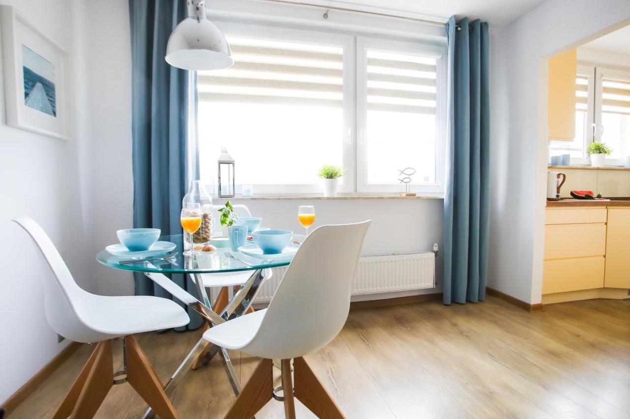 Apartament Blekitno Na Bialym Władysławowo Exteriör bild