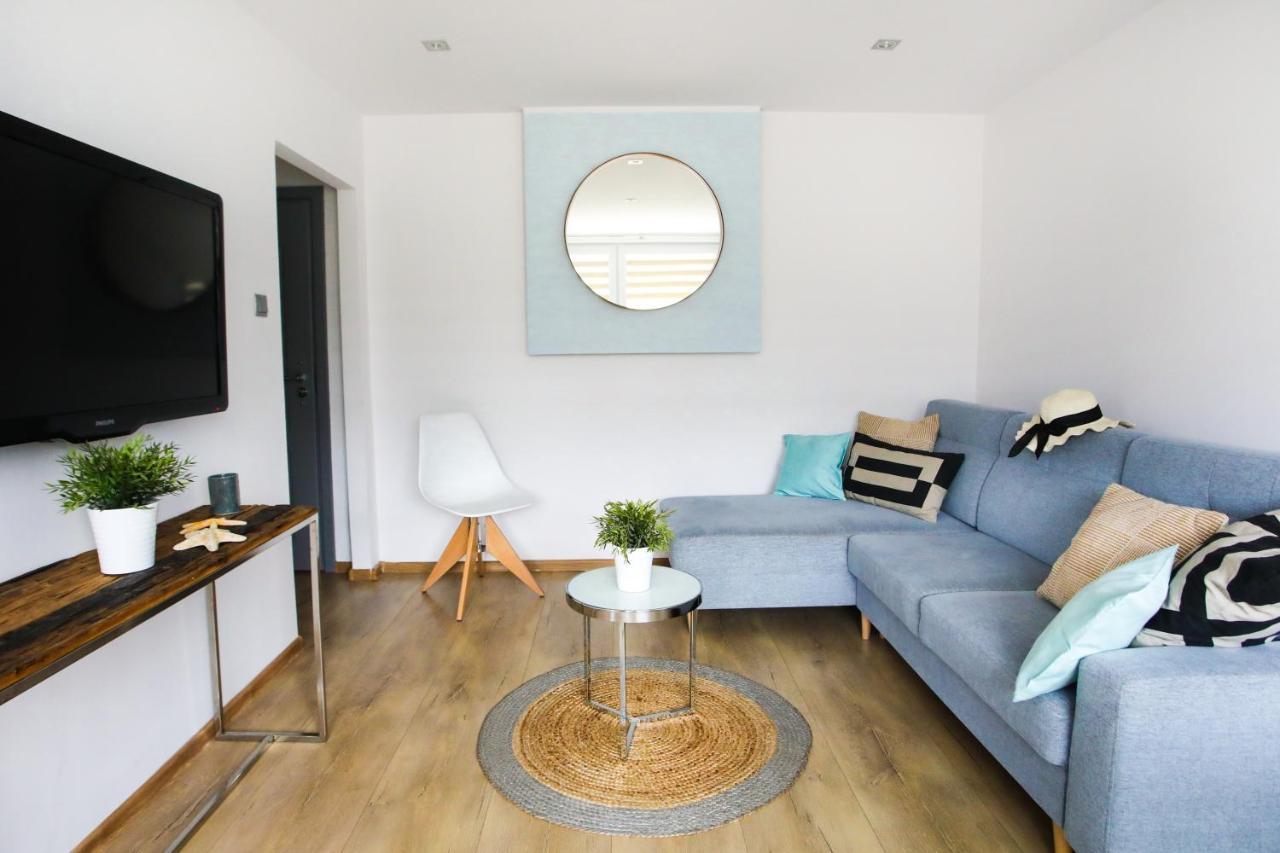 Apartament Blekitno Na Bialym Władysławowo Exteriör bild