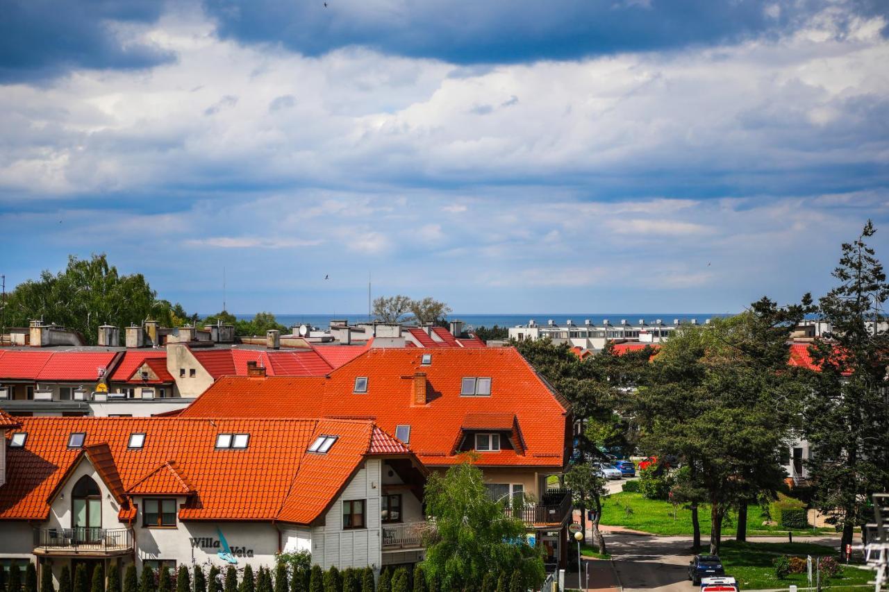Apartament Blekitno Na Bialym Władysławowo Exteriör bild