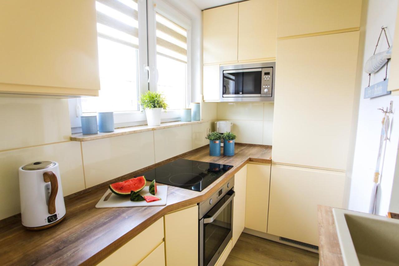 Apartament Blekitno Na Bialym Władysławowo Exteriör bild